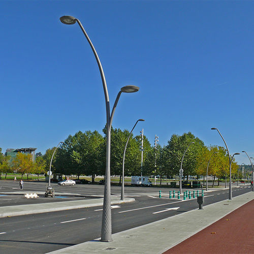 Lampadaire urbain - VENUS S - Salvi Lighting - contemporain / en acier inoxydable / en cuivre