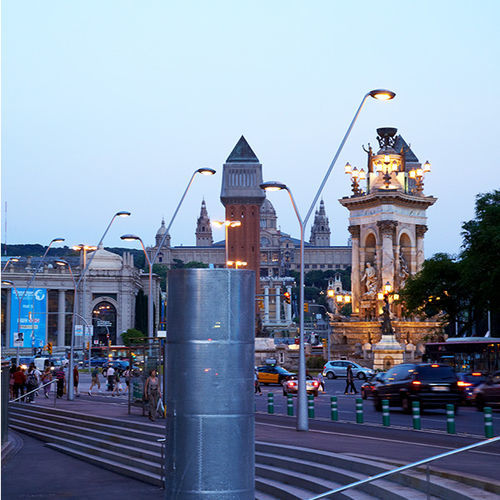 Lampadaire urbain - VENUS S - Salvi Lighting - contemporain / en aluminium / en acier inoxydable