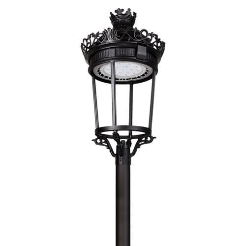 Lampadaire urbain - PALACIO - Salvi Lighting - classique / avec diffuseur en verre trempé / en polycarbonate