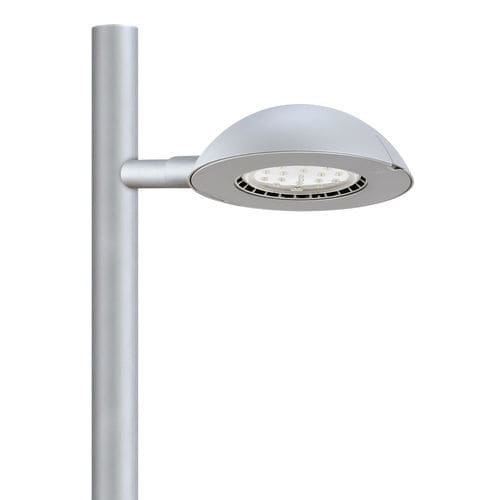 Lampadaire urbain - BASIC S HOR - Salvi Lighting - contemporain / en fonte d'aluminium / avec diffuseur en verre trempé