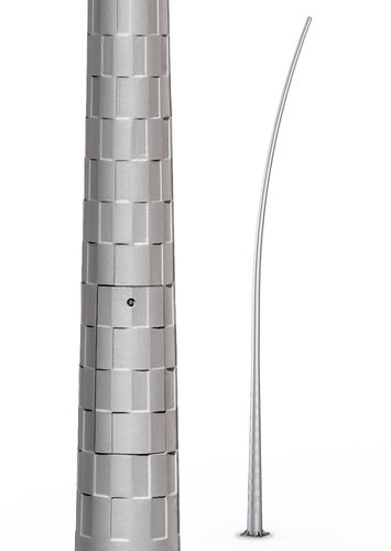 Mât d'éclairage - ATLAS C - Salvi Lighting - en acier galvanisé / en fonte d'aluminium