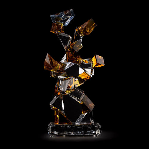 Sculpture en verre de Murano - 6088/1/COL - Arte di Murano - fait main / Fabriquée en Italie / sur mesure
