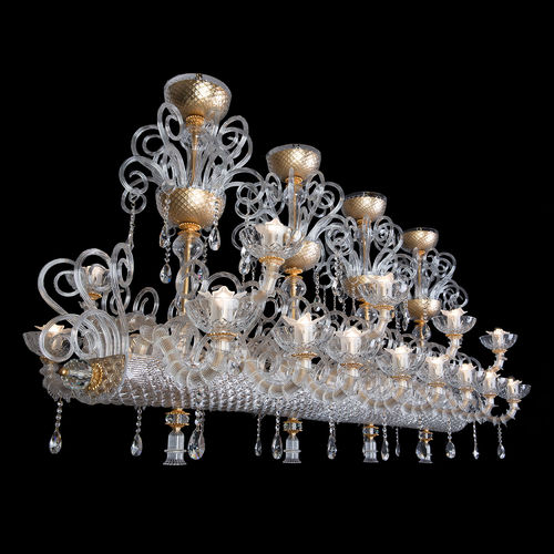 Lustre design original - 8093/16/8 - Arte di Murano - en verre soufflé / en verre de Murano / professionnel