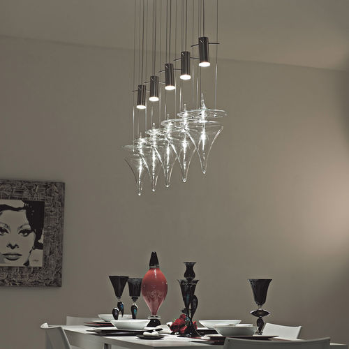 Lustre moderne - 7907 - Arte di Murano - en verre soufflé / en verre de Murano / professionnel