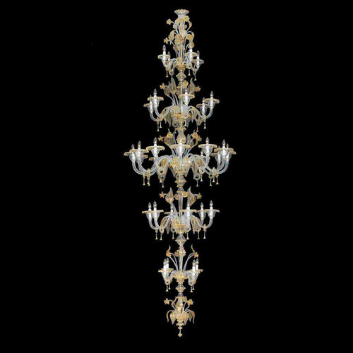 Lustre classique - 7691/32 - Arte di Murano - en verre soufflé / en verre de Murano / professionnel