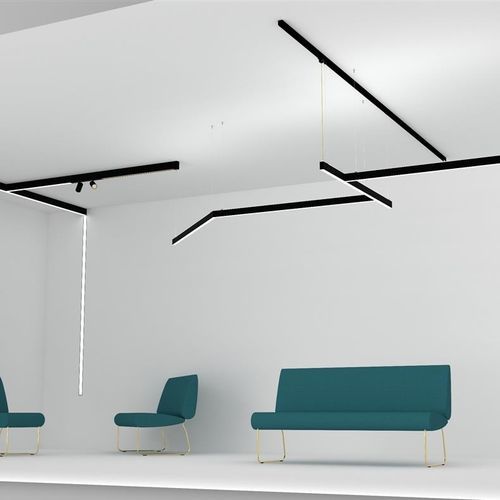 Luminaire encastré - P.FORTY  - planlicht - à LED / linéaire / IP20