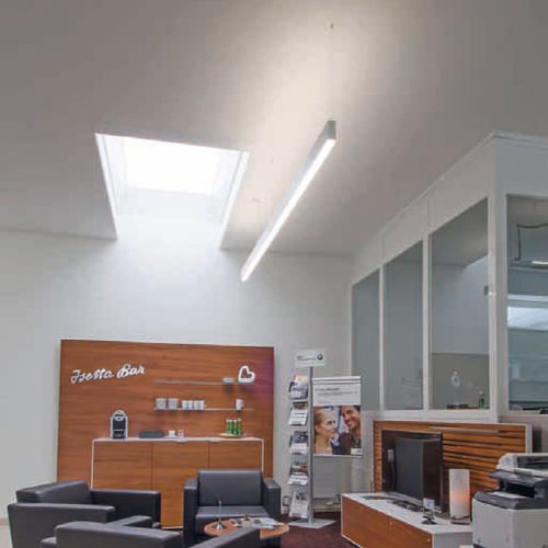 Luminaire apparent - P.DINDI  - planlicht - suspendu / fluorescent / à LED