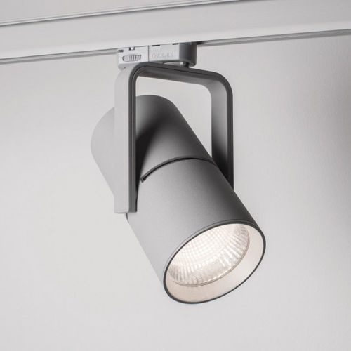 Éclairage sur rail à LED - 2 GO  - MOLTO LUCE - rond / en fonte d'aluminium / professionnel
