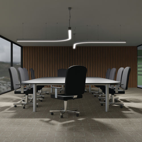 Suspension - SIGMA II - PXF LIGHTING - en aluminium / contemporaine / d'intérieur