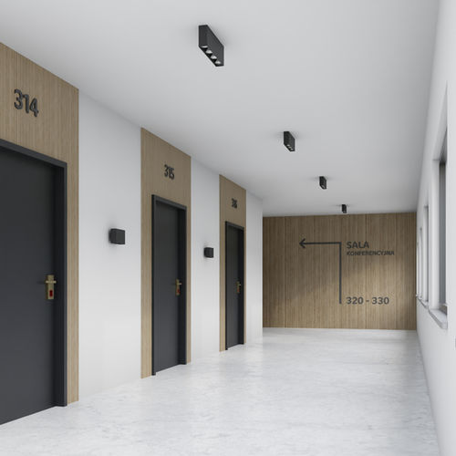 Spot en saillie - EAZY - PXF LIGHTING - à LED / rectangulaire / IP20