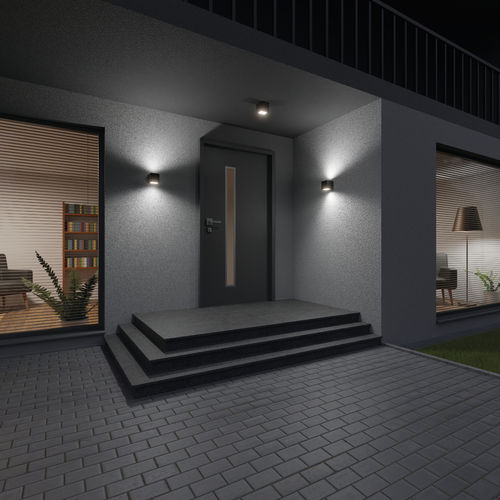 Applique murale contemporaine - CUBIC Q - PXF LIGHTING - d'intérieur / en aluminium / en cube