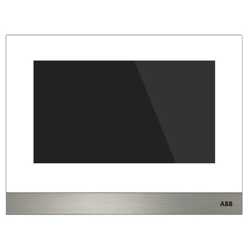 Visiophone blanc - ABB Home and Building Automation - mural / d'intérieur / sans caméra