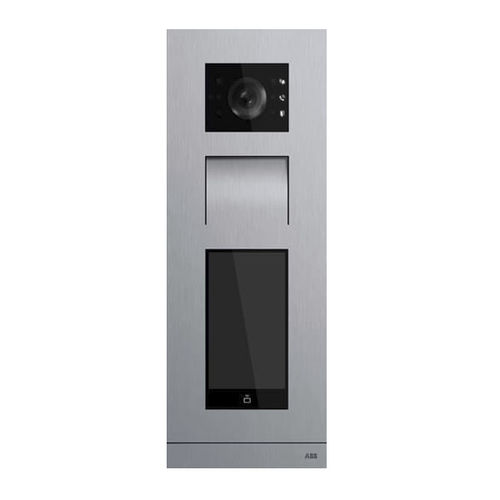 Platine de rue gris - ABB Home and Building Automation - résidentiel / mural / d'extérieur