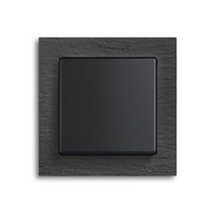 Interrupteur à bascule - Busch-axcent® pur - ABB Home and Building Automation - encastré / en verre / contemporain