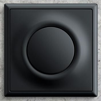 Interrupteur bouton poussoir - impuls - ABB Home and Building Automation - encastré / contemporain / carré