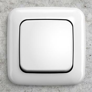 Interrupteur à bascule - Reflex SI/SI Linear - ABB Home and Building Automation - encastré / en thermoplastique / contemporain