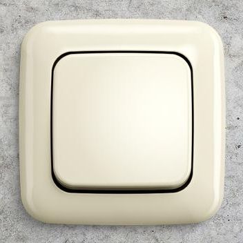 Interrupteur à bascule - Busch-Duro 2000® SI/SI Linear - ABB Home and Building Automation - encastré / en Duroplast / contemporain