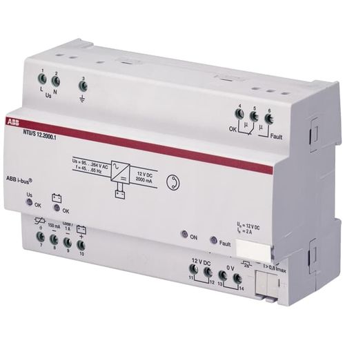Alimentation électrique DC/DC - NTU/S12.2000.1 - ABB Home and Building Automation - KNX