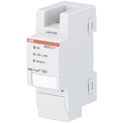 Module d'interface sur rail DIN - IPS/S3.1.1 - ABB Home and Building Automation - KNX / IP / Ethernet