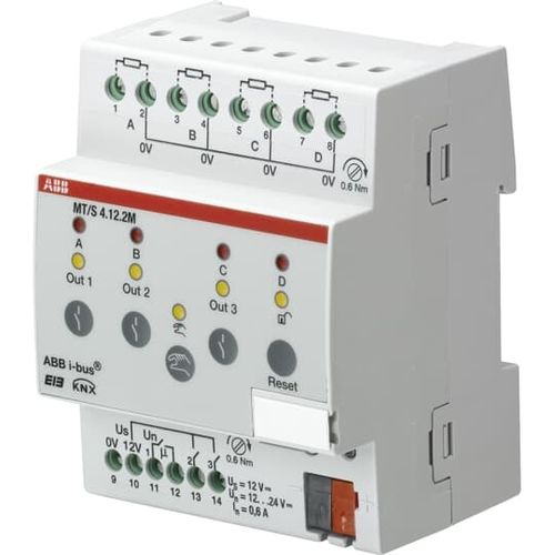 Détecteur de bris de vitre - MT/S4.12.2M - ABB Home and Building Automation - apparent / d'extérieur / blanc