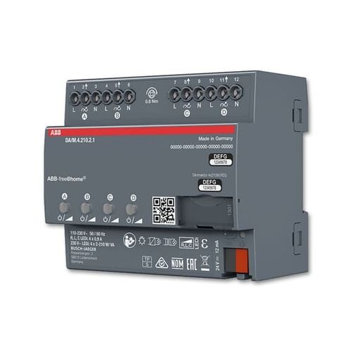 Variateur de lumière sur rail DIN - DA/M.4.210.2.1 - ABB Home and Building Automation