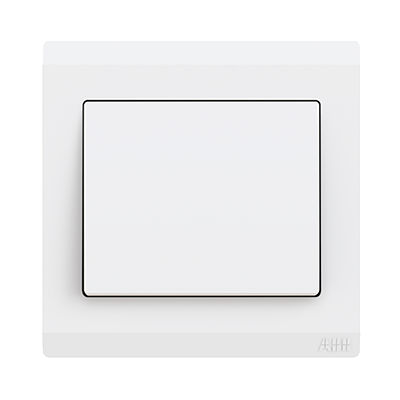 Interrupteur à bascule - Inora - ABB Home and Building Automation - encastré / double / en polycarbonate