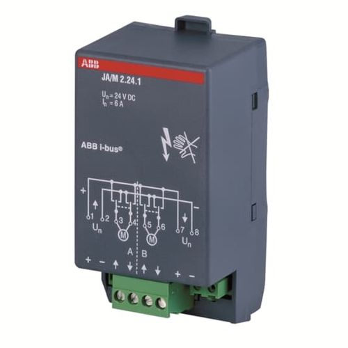 Actionneur de store KNX - JA/M2.24.1 - ABB Home and Building Automation - résidentiel / professionnel / d'intérieur
