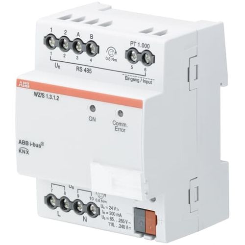 Station météorologique de température - WZ/S1.3.1.2 - ABB Home and Building Automation - de vitesse du vent / de luminosité / électrique