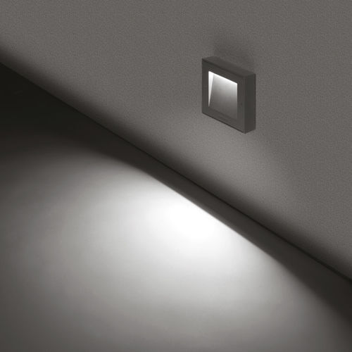 Luminaire encastrable au mur - KOI 110 - Lombardo - à LED / UV / carré