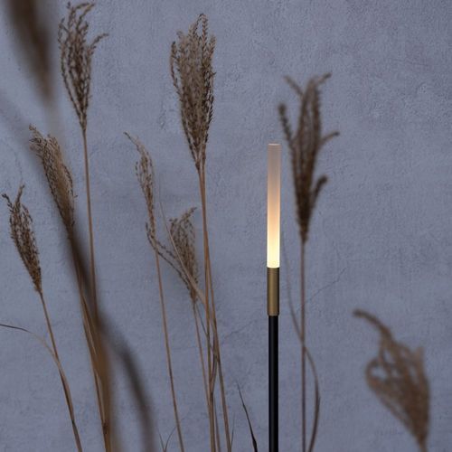 Borne d'éclairage de jardin - LINFA 80 - Lombardo - contemporaine / en aluminium / en laiton