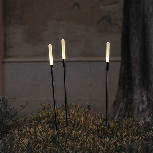 Borne d'éclairage de jardin - LINFA I 120 - Lombardo - urbaine / contemporaine / en aluminium