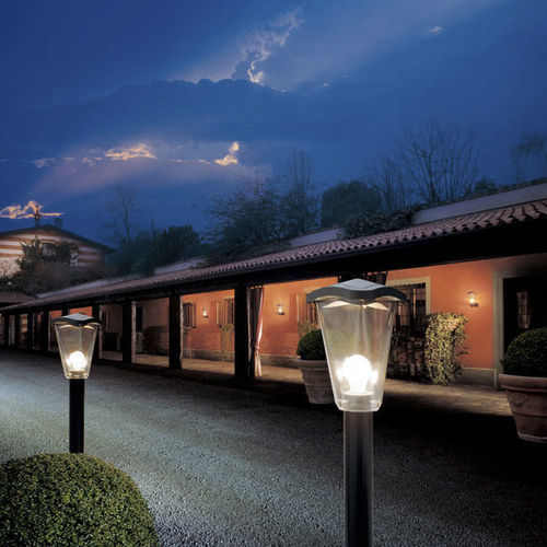 Lampadaire urbain - GREEN  - Lombardo - contemporain / en acier inoxydable / en polycarbonate