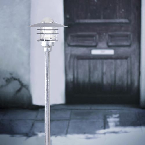 Borne d'éclairage de jardin - AGGER - Nordlux - classique / en acier galvanisé / à LED
