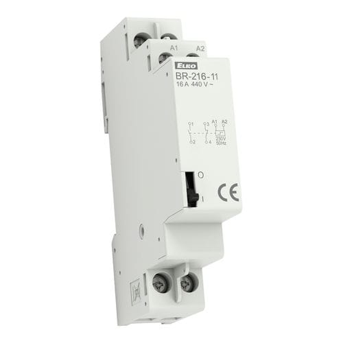 Relais électromécanique AC - BR-216-11 - ELKO - NO/NF / bistable / sur rail DIN