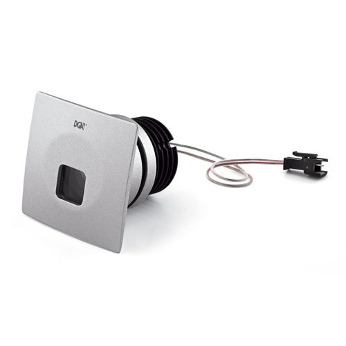 Luminaire encastré - LUI - DGA - à LED / carré / en acier inoxydable