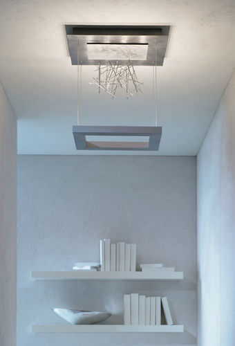 Suspension - DELLA LUNA: 349 808 99 - ESCALE Möbel & Leuchten - en acier inoxydable / contemporaine / d'intérieur