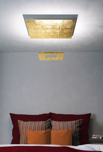Plafonnier contemporain - ZEN: 342 808 09 - ESCALE Möbel & Leuchten - carré / en aluminium / à LED