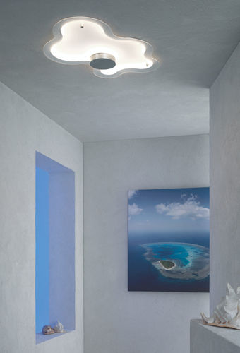 Plafonnier contemporain - CLOUD: 400 800 09 - ESCALE Möbel & Leuchten - en aluminium / à LED