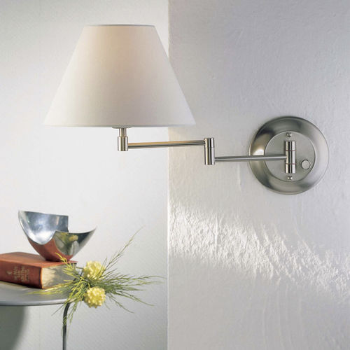 Applique murale classique - 8164  - Holtkötter Leuchten - d'intérieur / en métal / en tissu