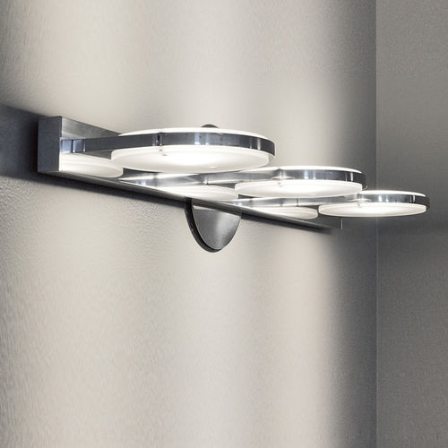 Applique murale contemporaine - 9583 - Holtkötter Leuchten - d'intérieur / en aluminium brossé / en verre dépoli