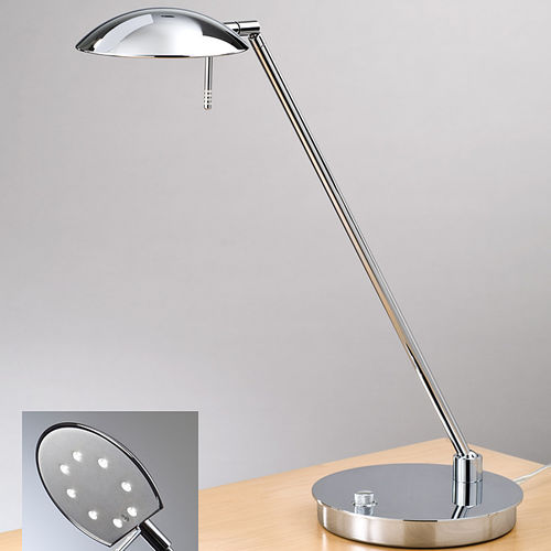 Lampe de table - 6477 - Holtkötter Leuchten - en nickel / en bronze / contemporaine