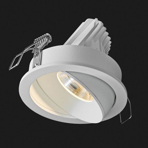 Spot encastrable au plafond - TITAN SINGLE MIX - Doxis Lighting Factory N.V. - à LED / carré / rond