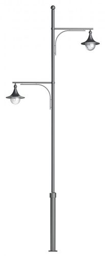 Lampadaire urbain - PALIO - Elmarco Technika Świetlna Sp. z o.o. Sp. k. - classique / en aluminium / en acier