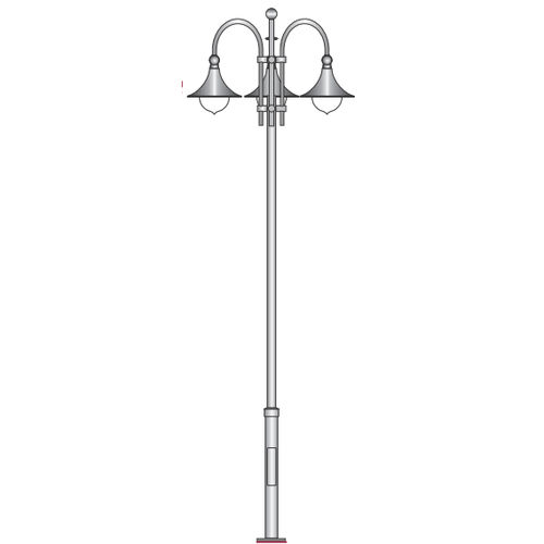 Lampadaire urbain - LEP - Elmarco Technika Świetlna Sp. z o.o. Sp. k. - classique / en aluminium / en acier