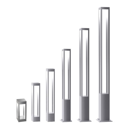 Borne d'éclairage de jardin - BOVER LED LO - Elmarco Technika Świetlna Sp. z o.o. Sp. k. - urbaine / contemporaine / en aluminium
