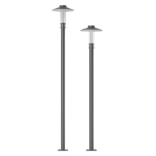 Lampadaire urbain - GAMMA BIS LED LP - Elmarco Technika Świetlna Sp. z o.o. Sp. k. - de jardin / contemporain / en aluminium