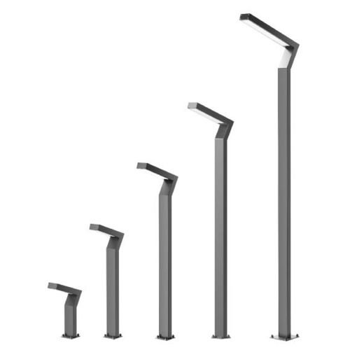 Lampadaire urbain - KADET LO - Elmarco Technika Świetlna Sp. z o.o. Sp. k. - de jardin / contemporain / en aluminium