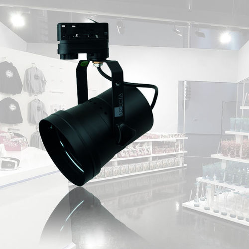 Éclairage sur rail à LED - ANCONA  - Artecta / Highlite Int. - rond / en métal / professionnel