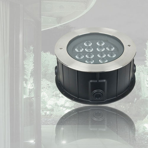 Spot encastrable au sol - PORTO GROUND 12 - Artecta / Highlite Int. - LED RGB / rond / IP67
