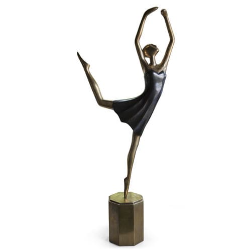 Sculpture en laiton - 46-0498 DANSEUSE - Christopher Guy